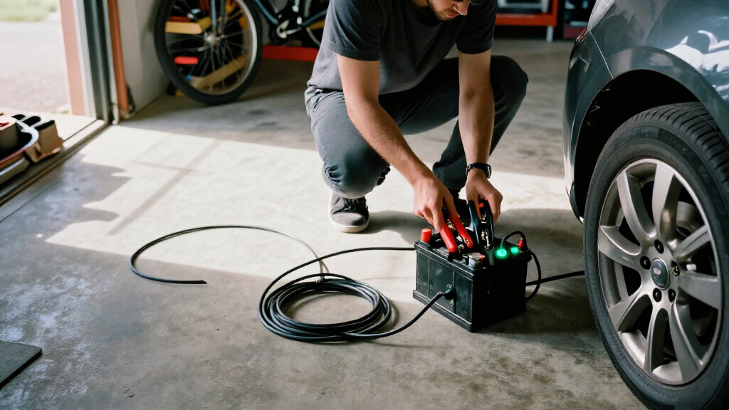 car battery trickle chargers
