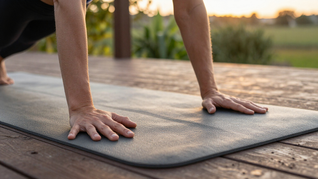 yoga mat for beginners non slip