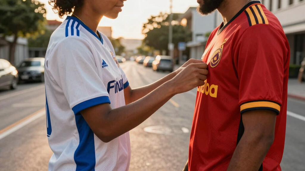 couples matching jerseys