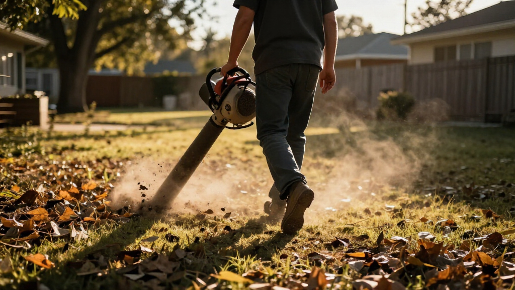best walk behind leaf blower