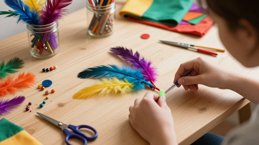 best feathered festival accessories