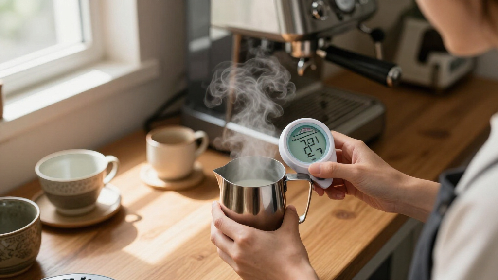 digital milk frothing thermometer
