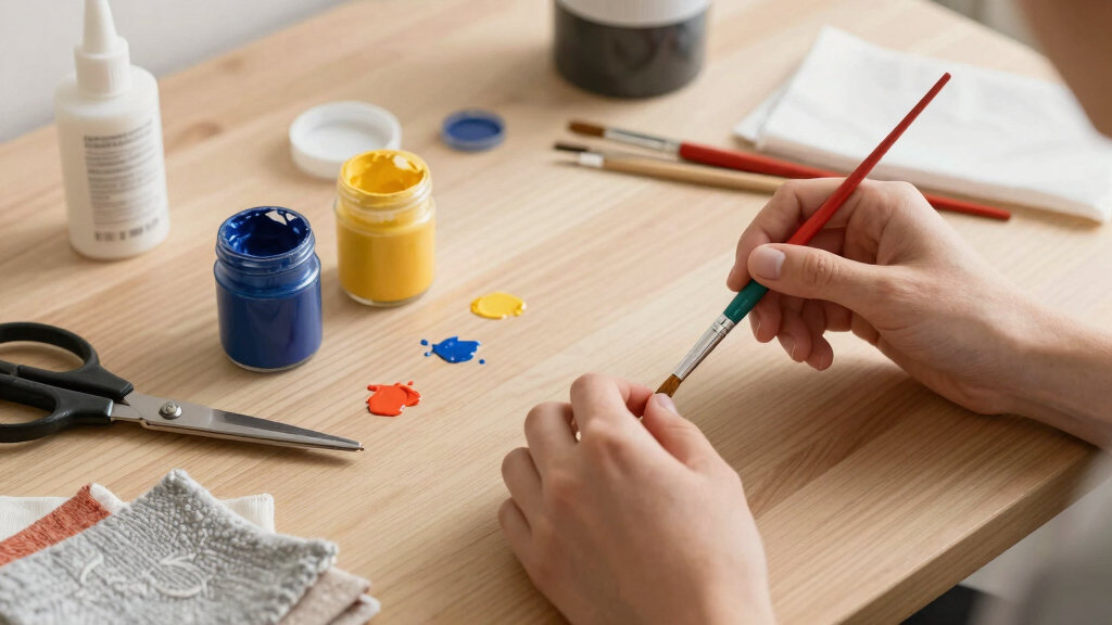 art supplies for DIY crafts