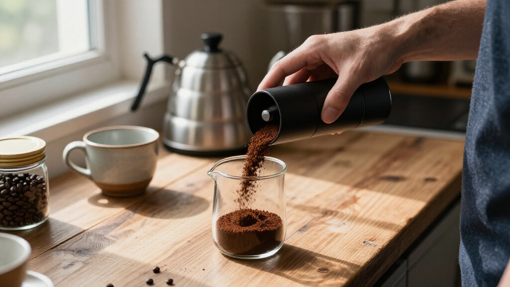 best coffee grinder with dosing cup