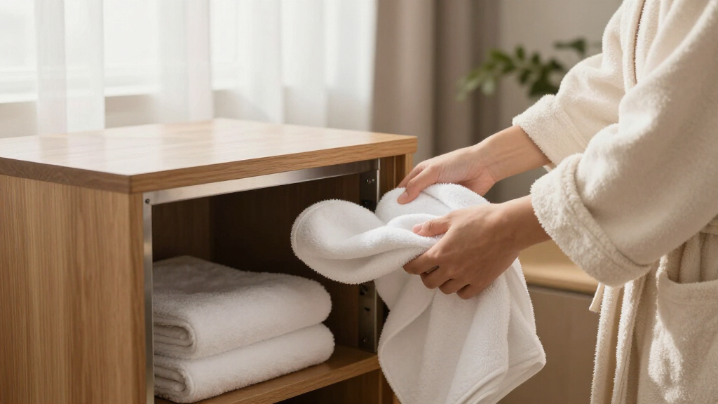 best hot towel cabinet for wellness room