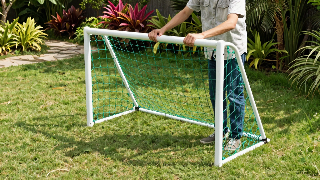 garden soccer goal posts