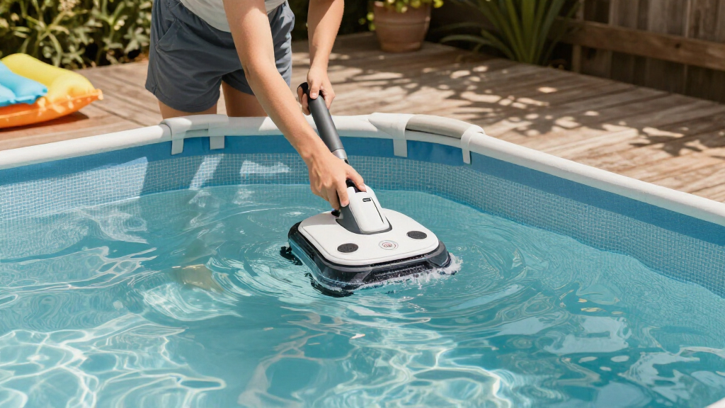 robotic pool vacuum for above ground pools