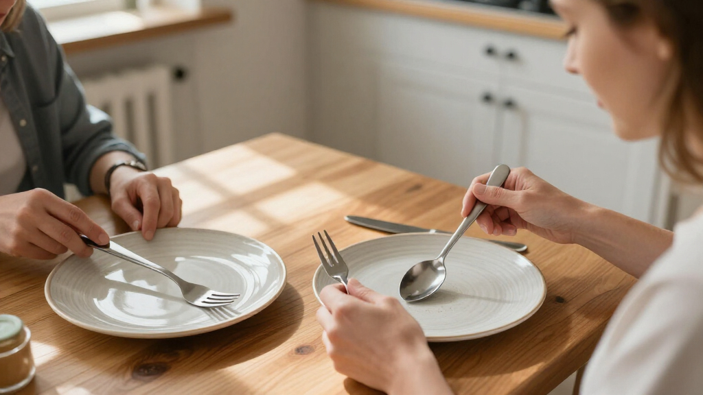 weighted eating utensils for parkinsons patients
