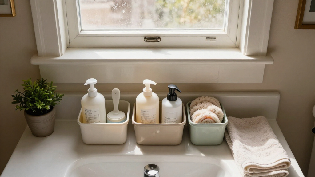 bathroom storage organizers