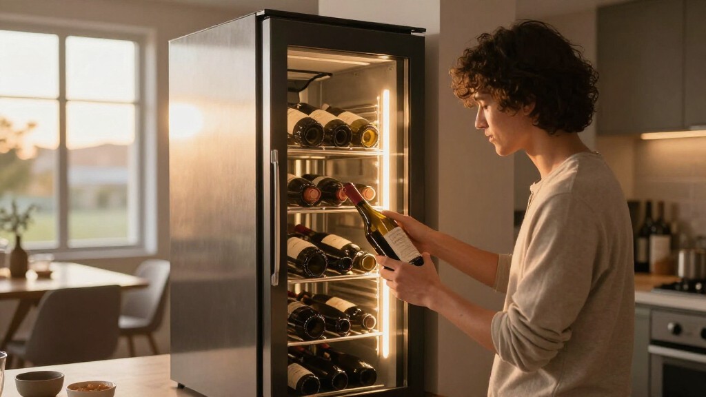 best large capacity wine cooler 100 bottle