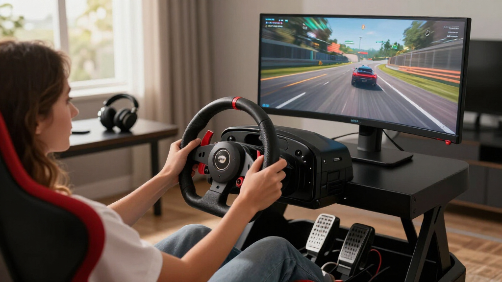 racing wheel setups sim