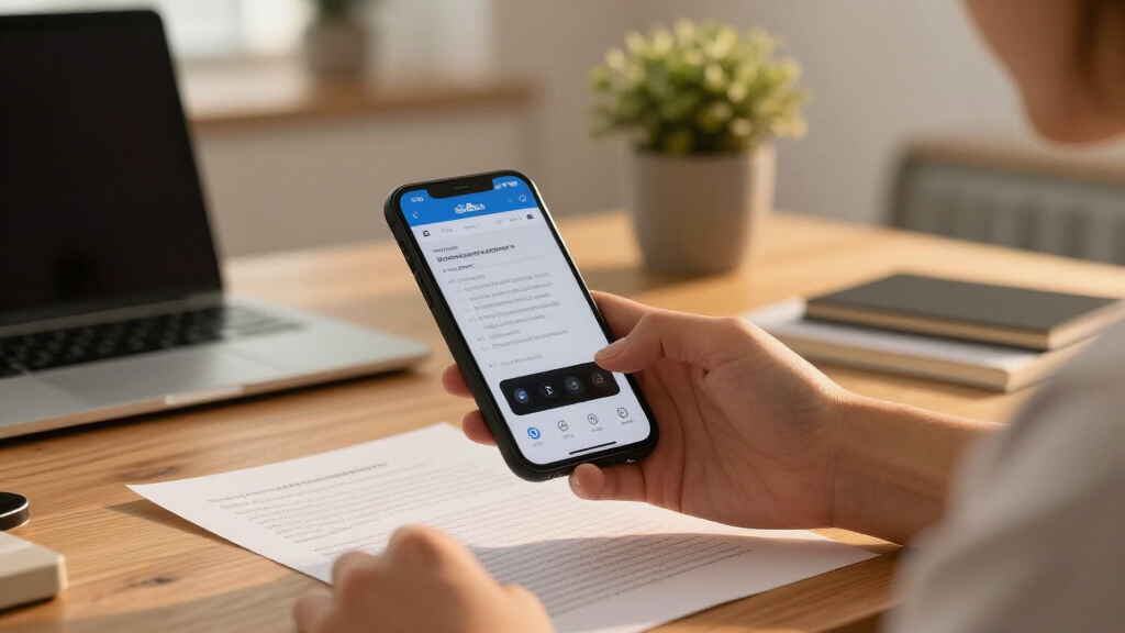 Cloud document scanner for remote work