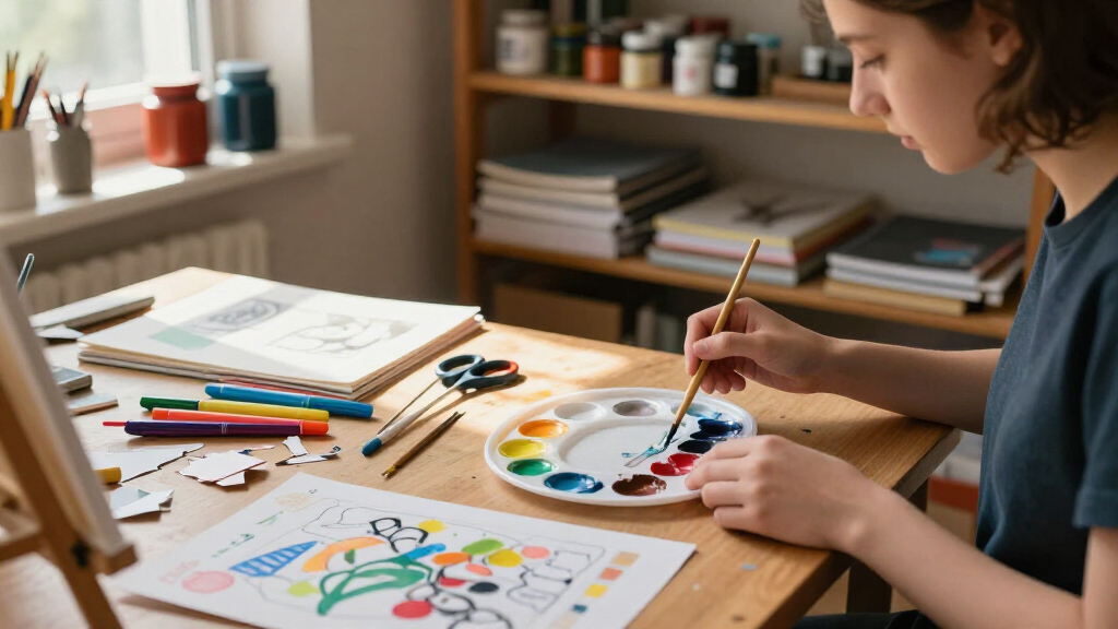 art supplies for school projects