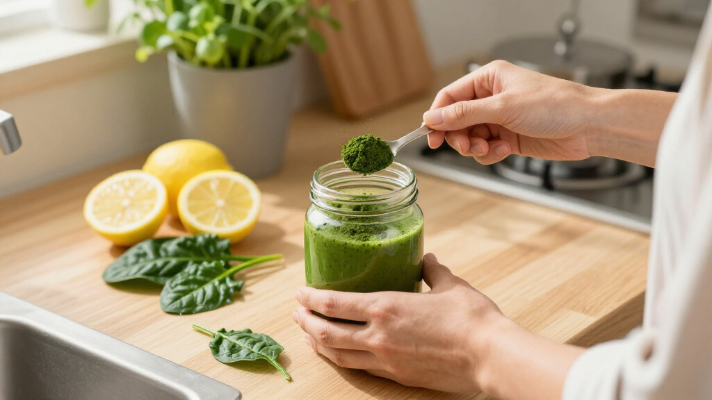 spirulina algae antiinflammatory stack