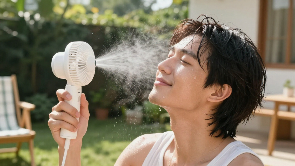 fan mister for outdoor use