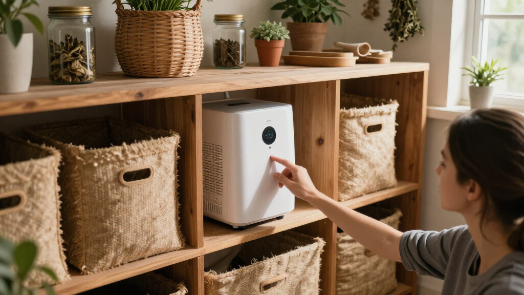 dehumidifier for storage unit