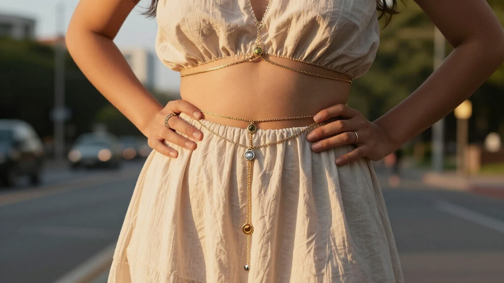best hip charms and body chains