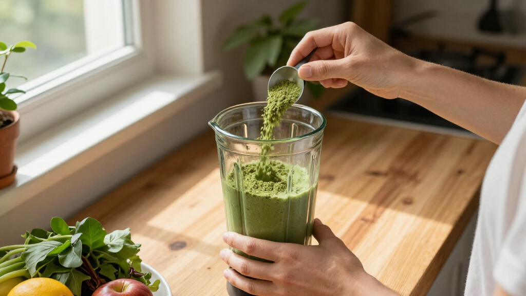 organic superfood powder blends