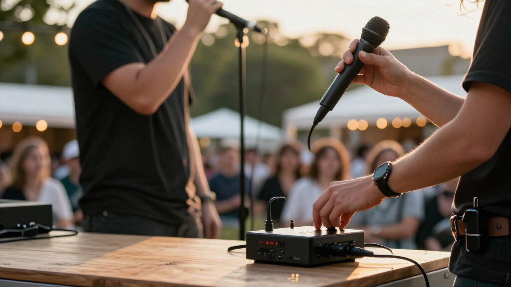 portable vocal microphones for singers