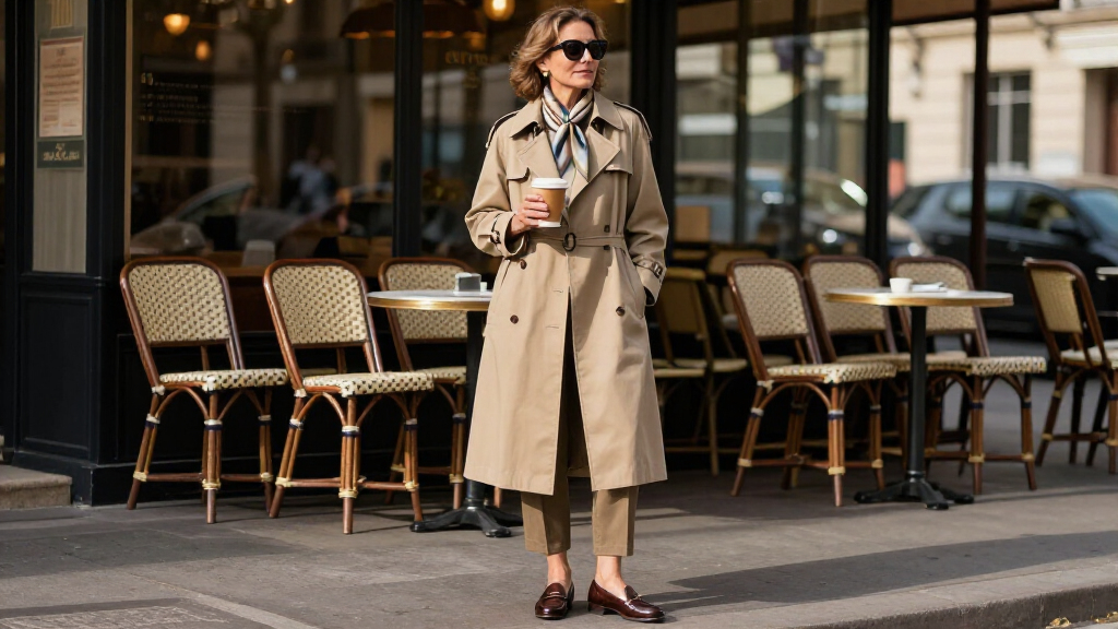 best French fashion outfits for women over 50