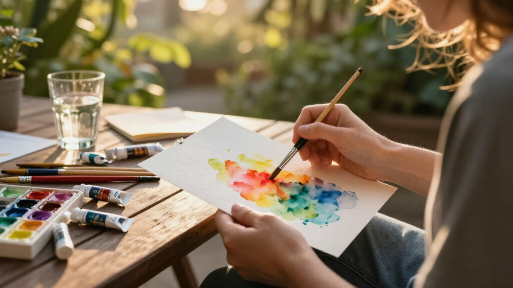 watercolour painting kits