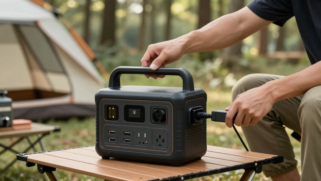 portable power station for camping