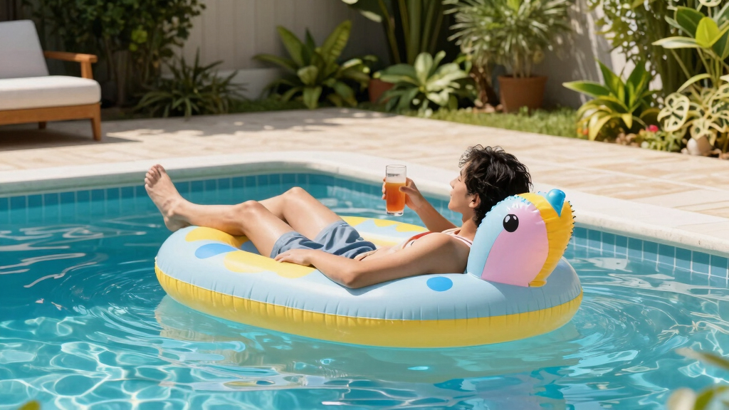 inflatable pool toys