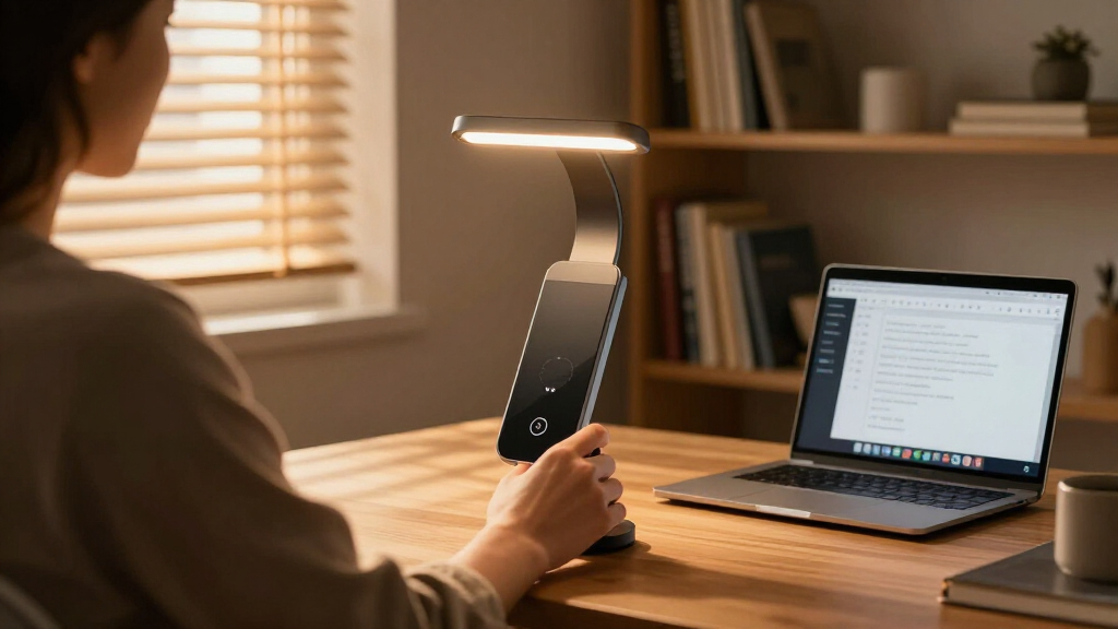 smart home study desk lamps