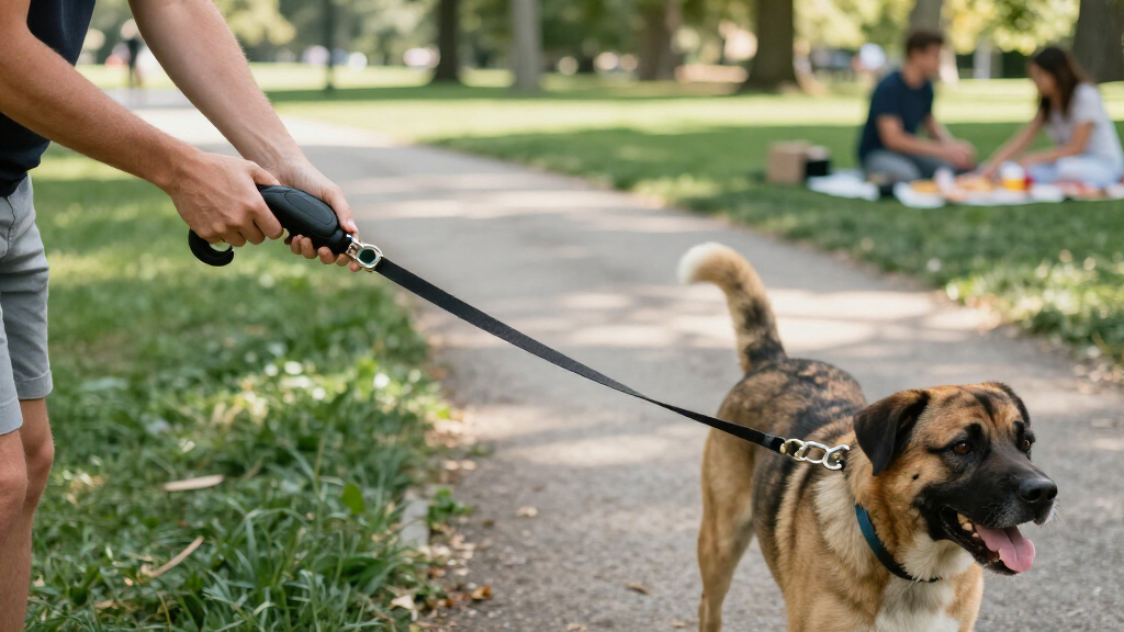 retractable dog leashes heavy duty