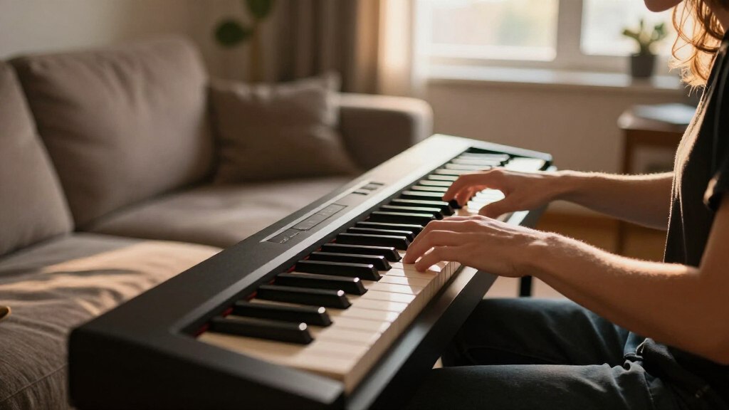 digital piano weighted keys 88