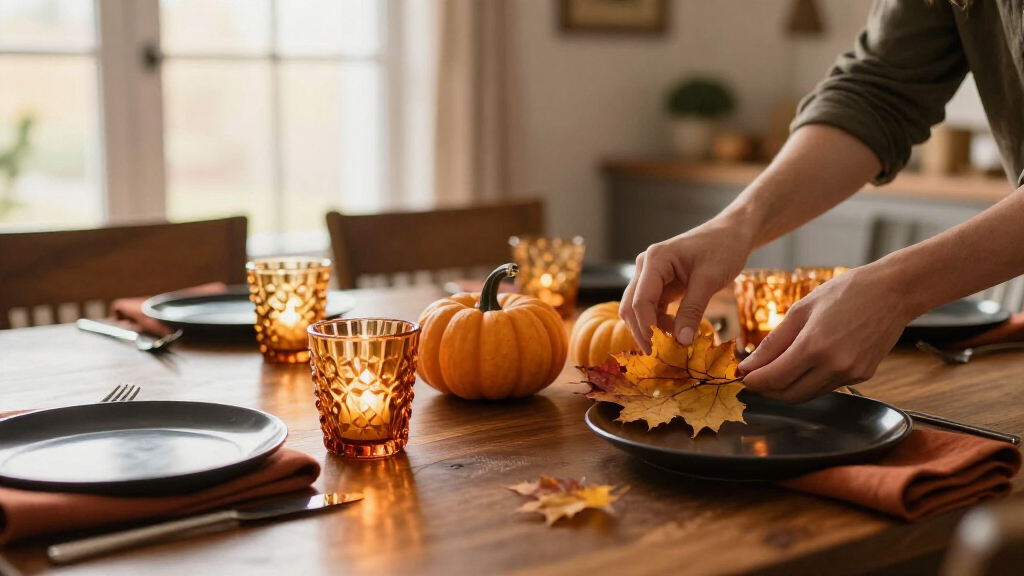 Halloween table decorations