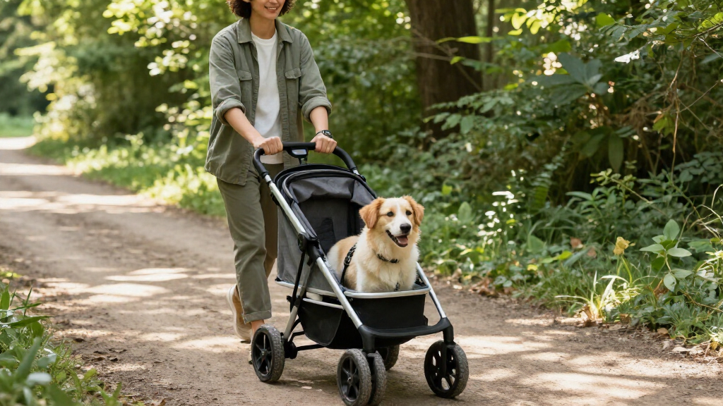 best all-terrain dog stroller with big wheels