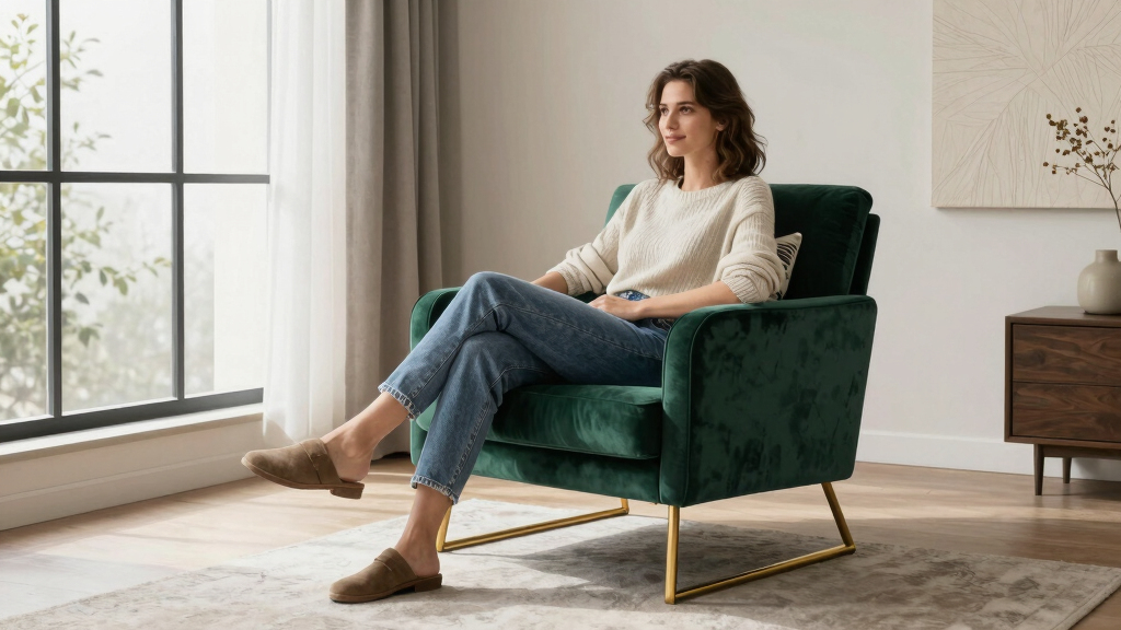 luxury velvet accent chairs