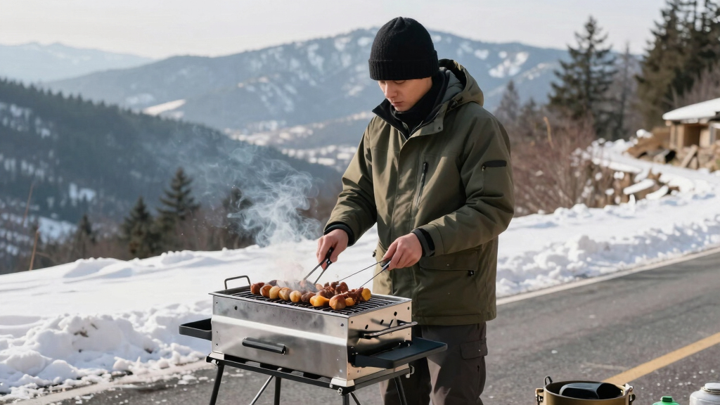 best portable grill for winter road trips