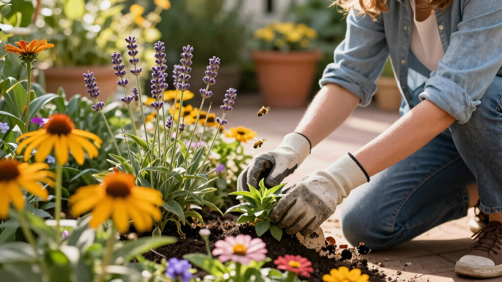 best pollinator patio plants