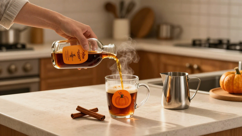 pumpkin spice coffee syrups