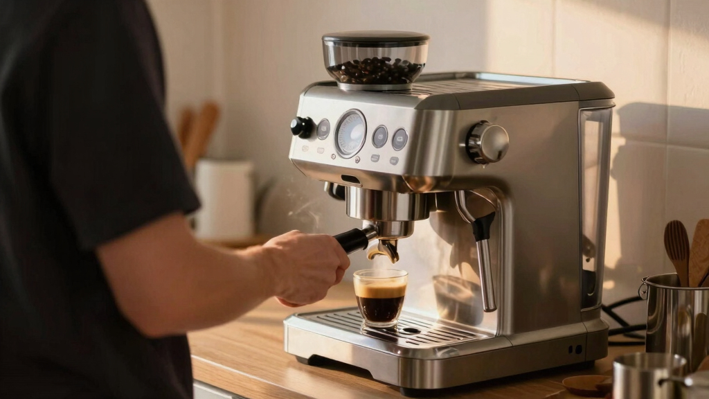 best compact dual boiler espresso machine with rotary pump