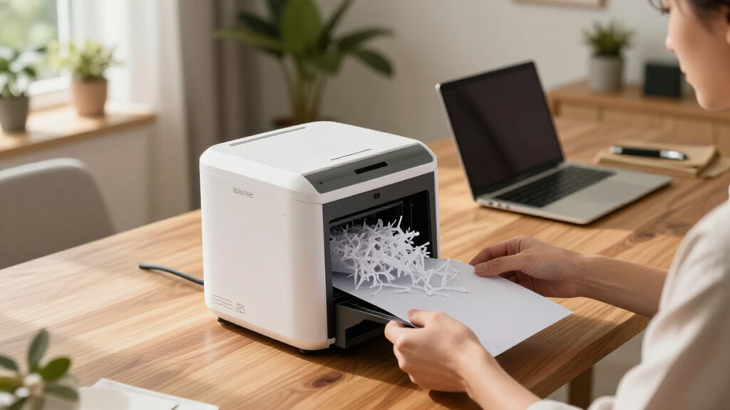 paper shredder cross cut high capacity