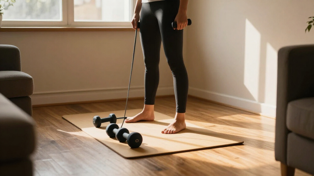 home workout equipment for small spaces