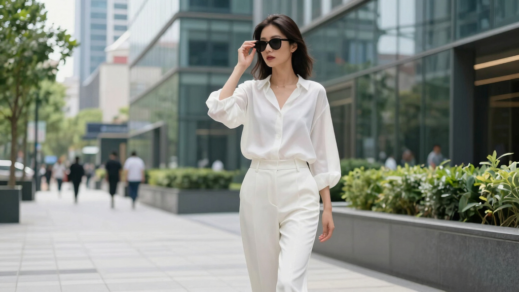 best women's white outfits