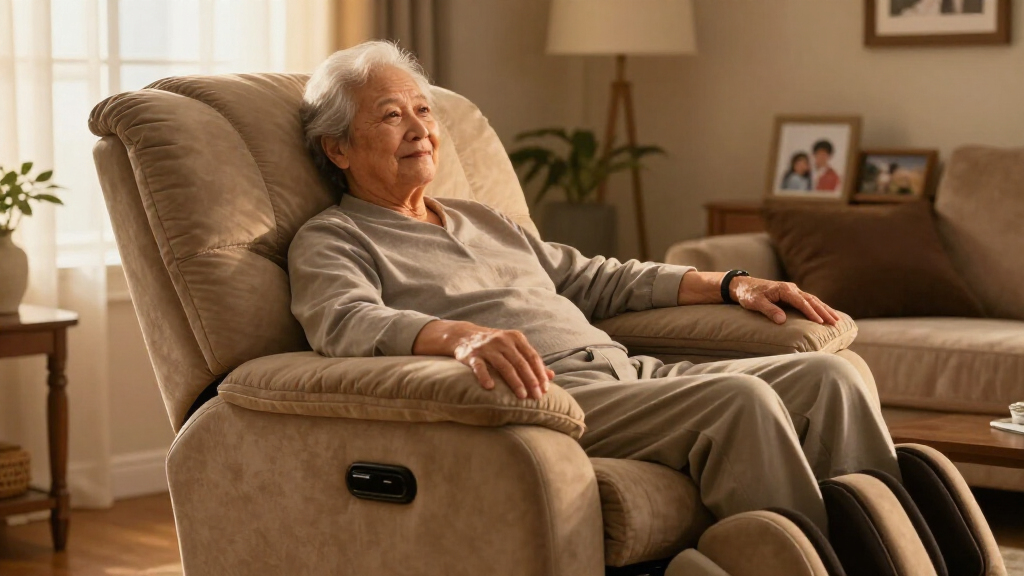 dual motor power lift recliner chair with massage and heat for elderly people