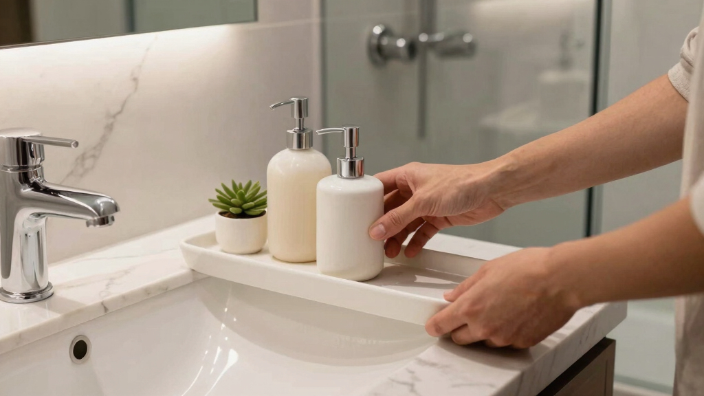 best bathroom sink trays