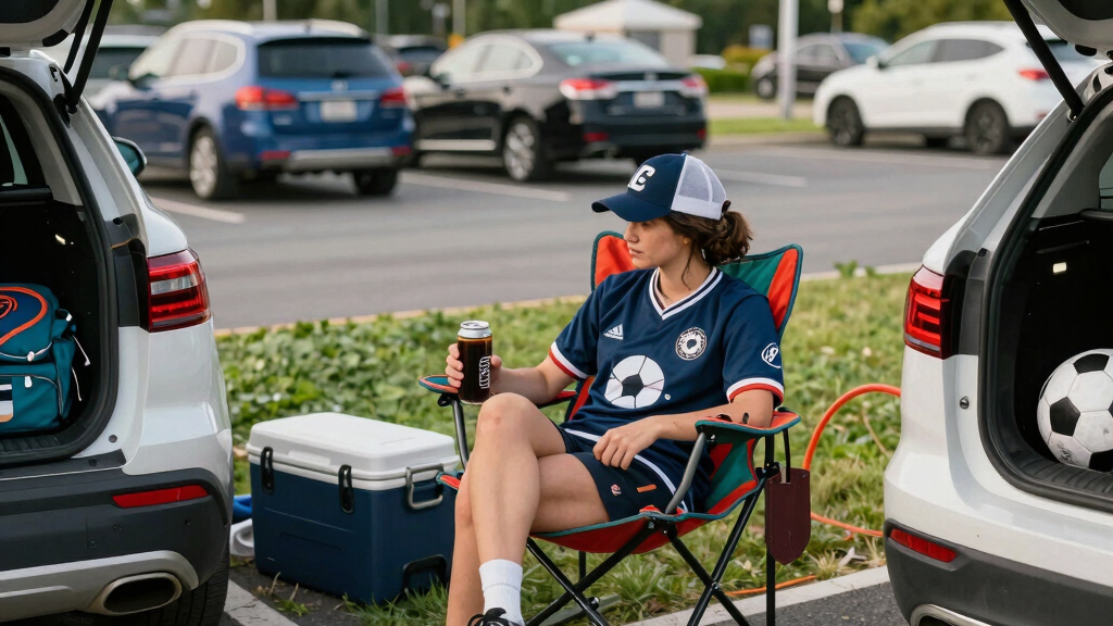 soccer fan tailgate chairs