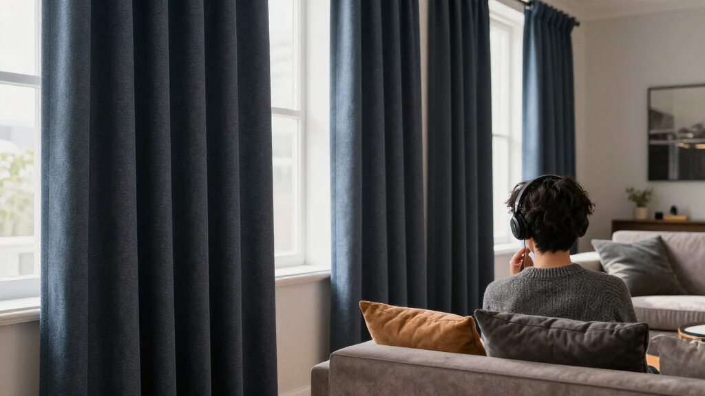 acoustic soundproof curtains