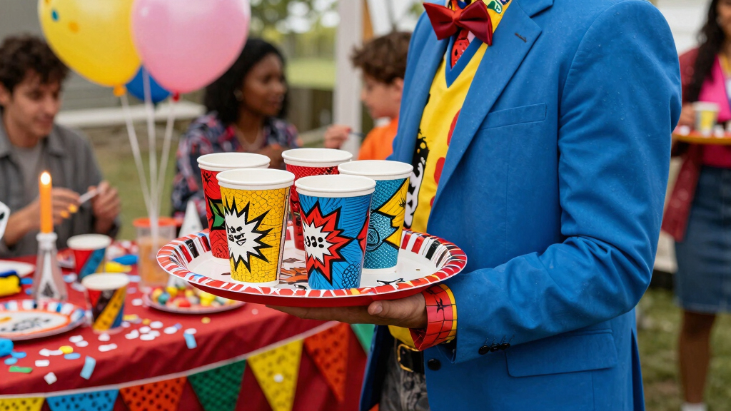 pop culture themed party supplies