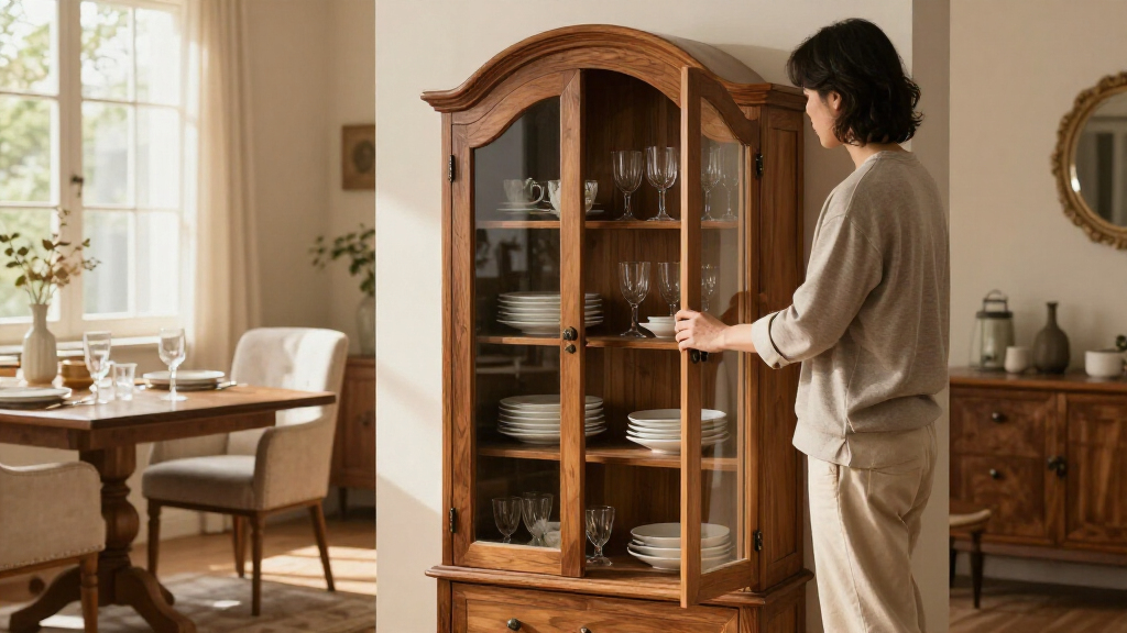 best arched cabinet for dining room