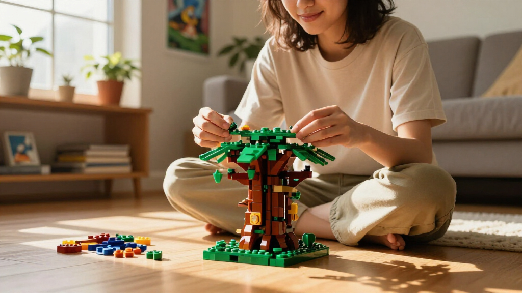 lego zelda great deku tree set