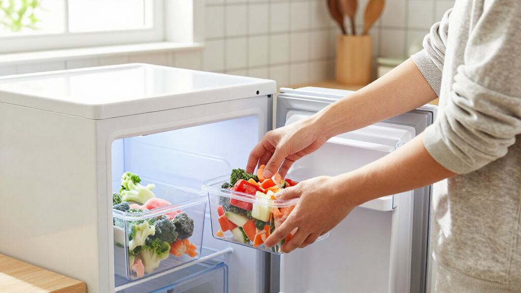 best chest freezer with organization baskets