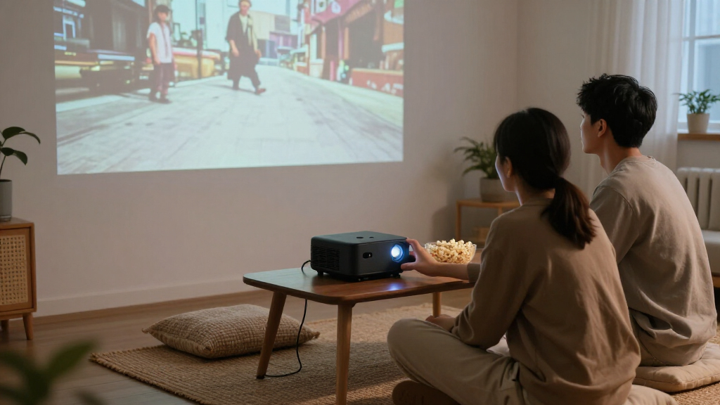portable mini projectors for movie nights