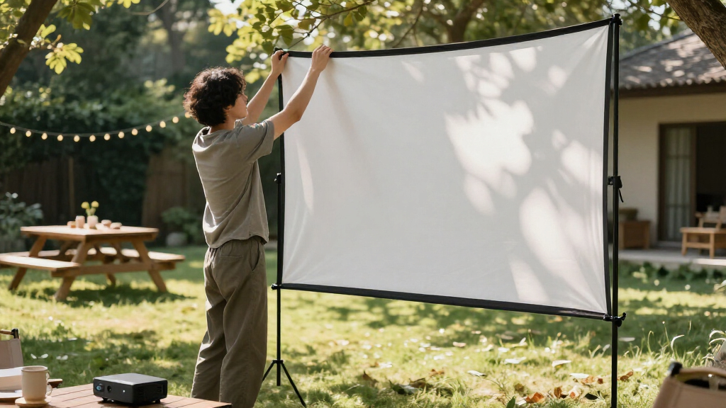 projector screens portable